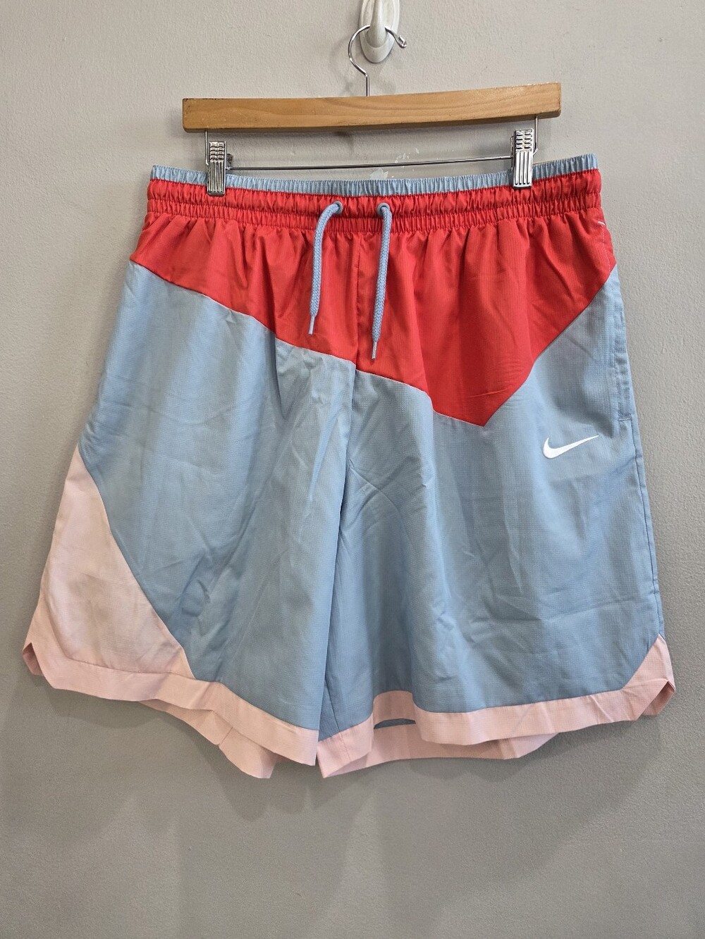 Nike DNA Woven Training Basketball Shorts Color Block DH7559 Men's Size XL